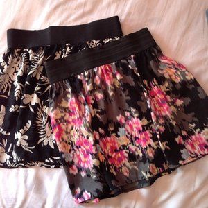 Joe B Floral Skirts